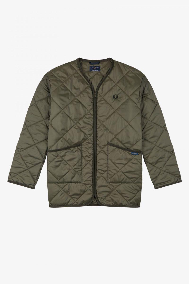 Olive Green Fred Perry J2852 Men's Jackets | PH 1205UZGT